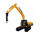 Аренда большого гидромолота на базе гусеничного экскаватора JCB