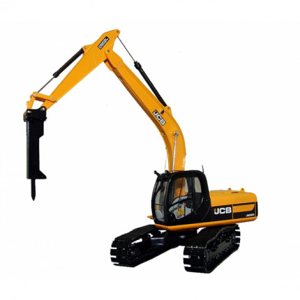 Аренда большого гидромолота на базе гусеничного экскаватора JCB